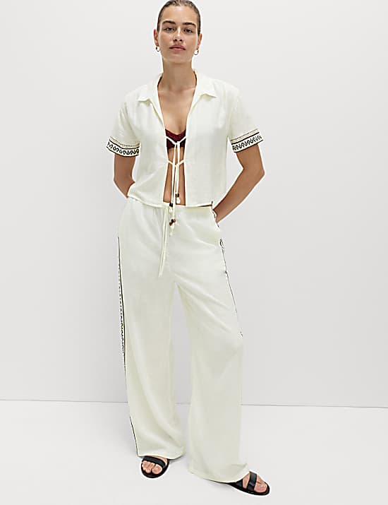 Tailored Striped Longline Waistcoat