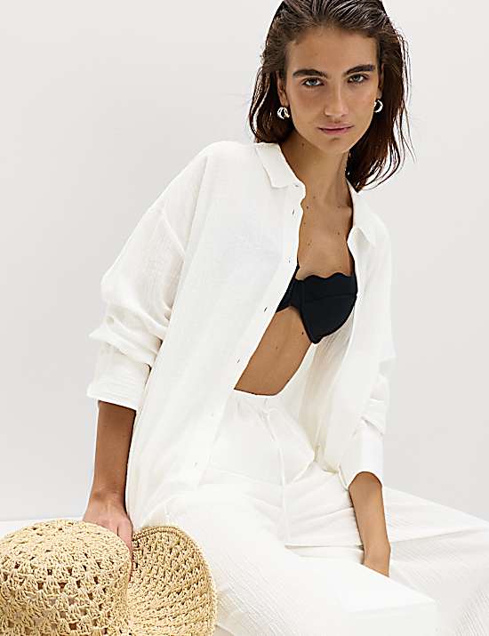 Tailored Striped Longline Waistcoat