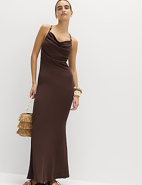 Tailored Striped Longline Waistcoat