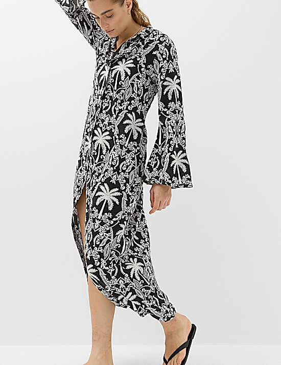Tailored Striped Longline Waistcoat