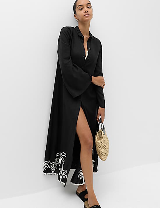 Tailored Striped Longline Waistcoat
