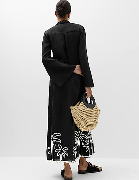 Tailored Striped Longline Waistcoat