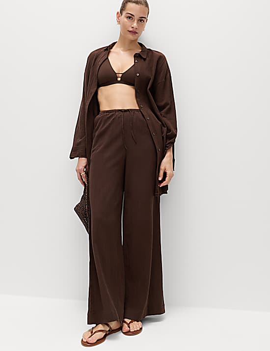 Tailored Striped Longline Waistcoat