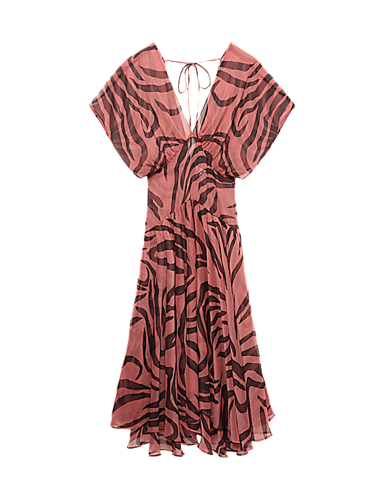 Tailored Striped Longline Waistcoat