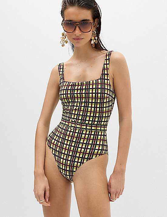 Tailored Striped Longline Waistcoat