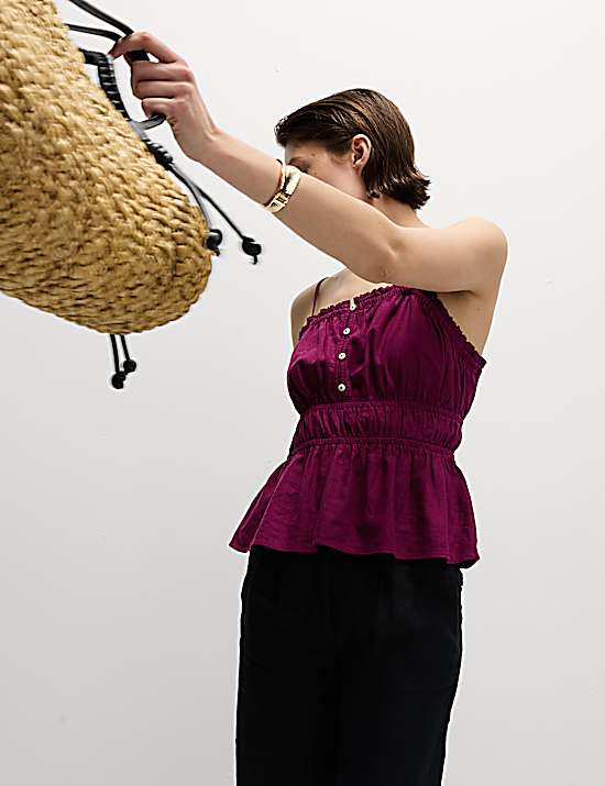 Tailored Striped Longline Waistcoat