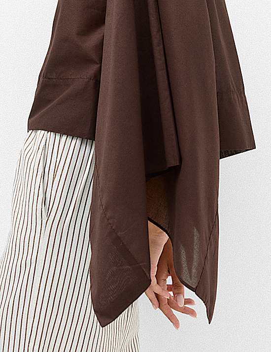 Tailored Striped Longline Waistcoat