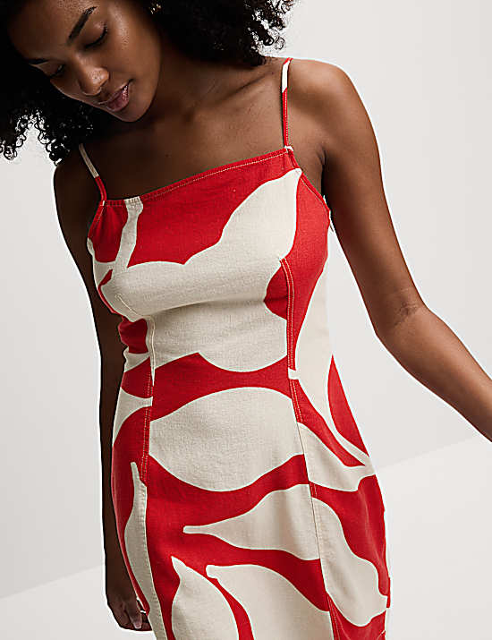 Tailored Striped Longline Waistcoat