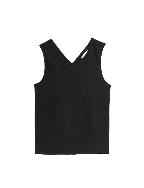 Tailored Striped Longline Waistcoat