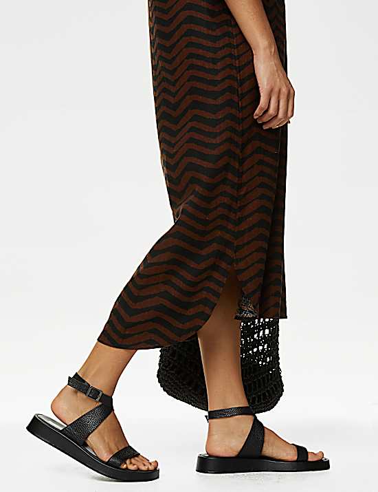 Tailored Striped Longline Waistcoat