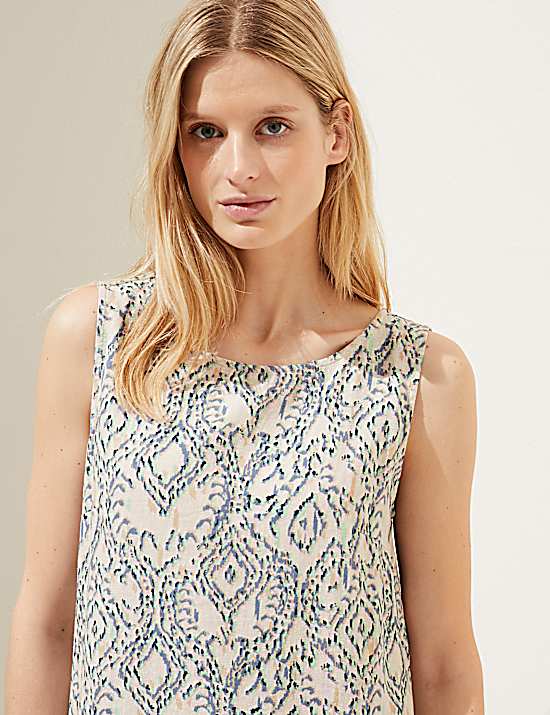 Tailored Striped Longline Waistcoat
