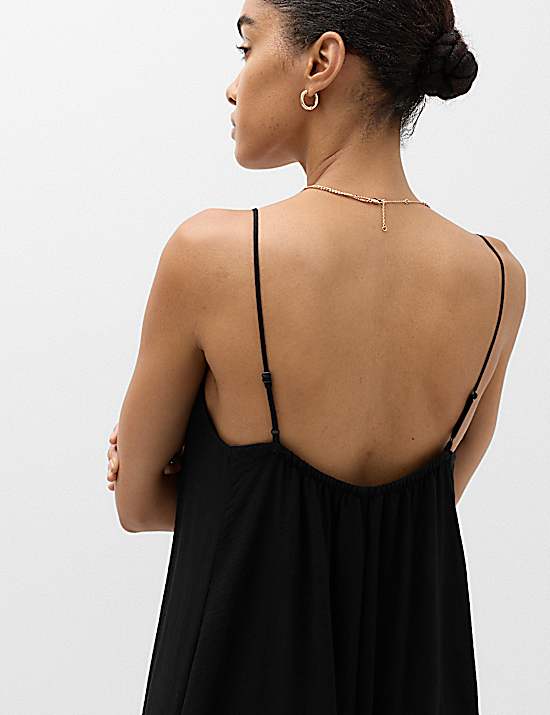 Tailored Striped Longline Waistcoat