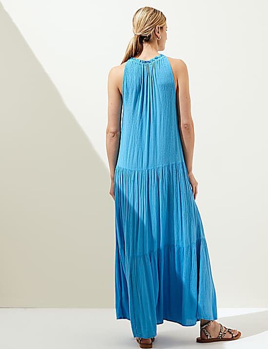 Tailored Striped Longline Waistcoat