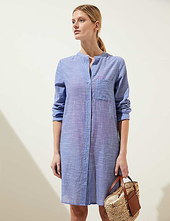 Tailored Striped Longline Waistcoat