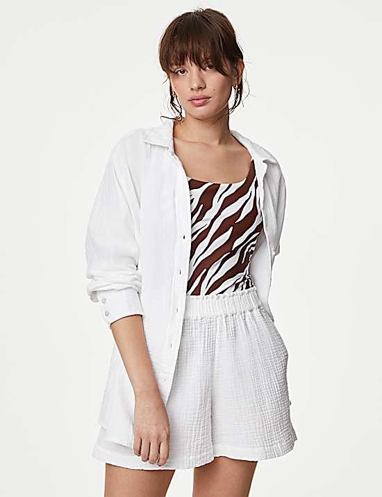 Tailored Striped Longline Waistcoat