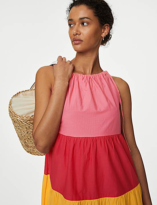 Tailored Striped Longline Waistcoat