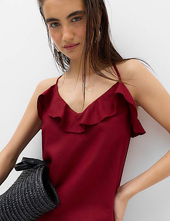 Tailored Striped Longline Waistcoat