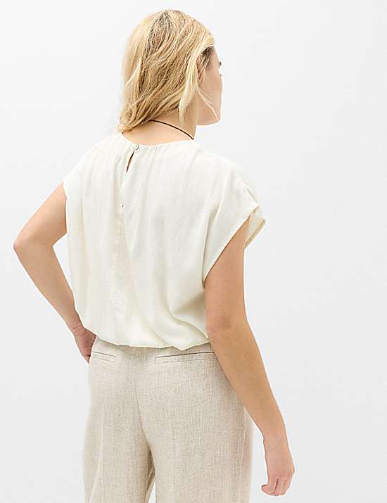 Tailored Striped Longline Waistcoat