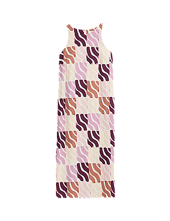 Tailored Striped Longline Waistcoat