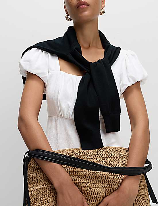 Tailored Striped Longline Waistcoat