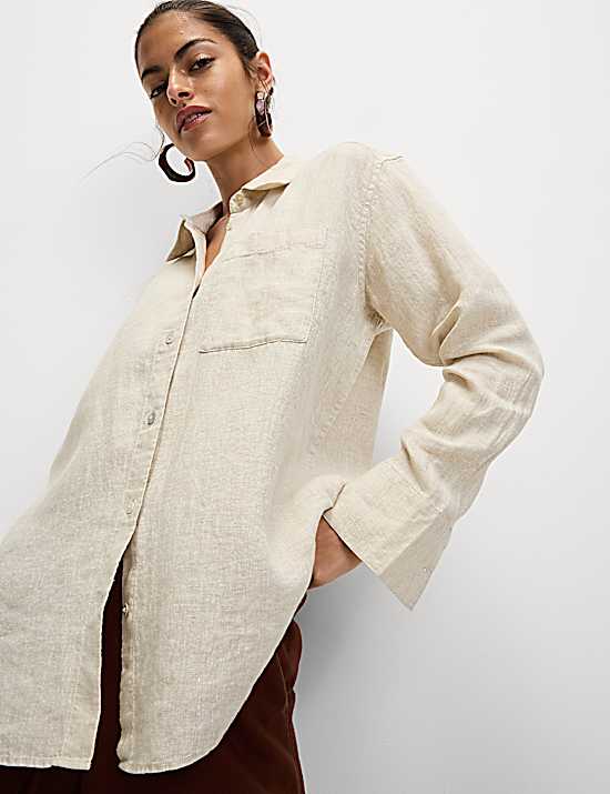 Tailored Striped Longline Waistcoat