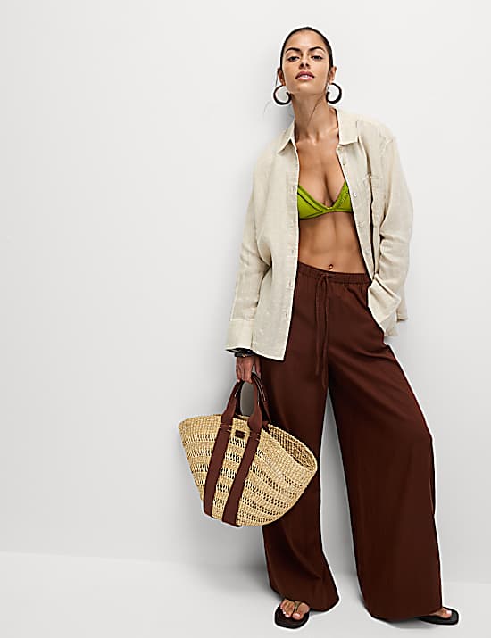 Tailored Striped Longline Waistcoat