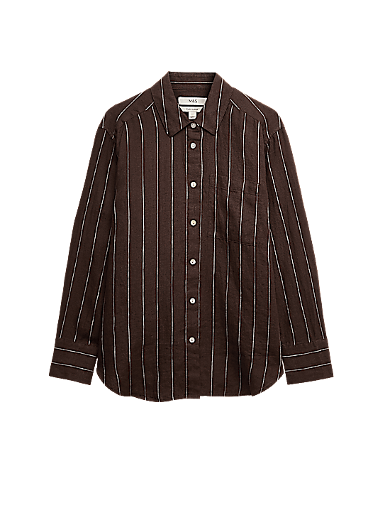 Tailored Striped Longline Waistcoat