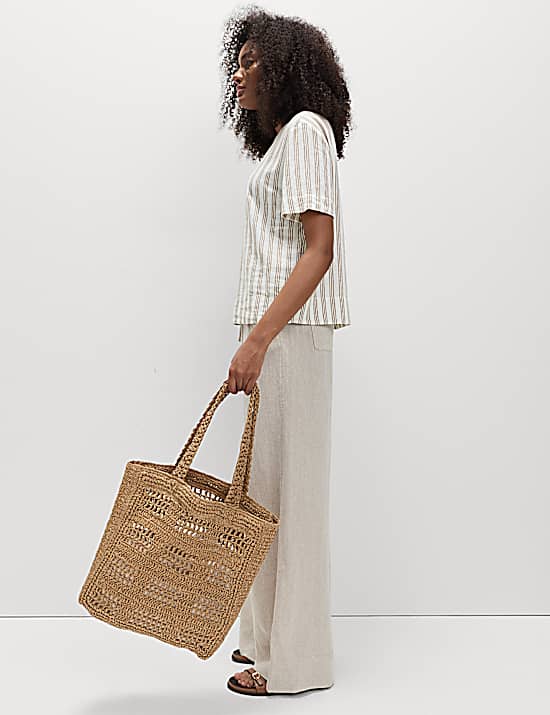 Tailored Striped Longline Waistcoat