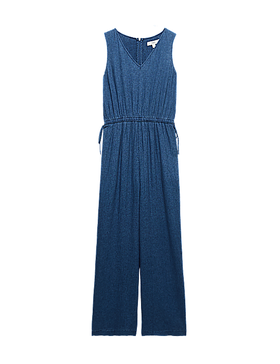 Tailored Striped Longline Waistcoat