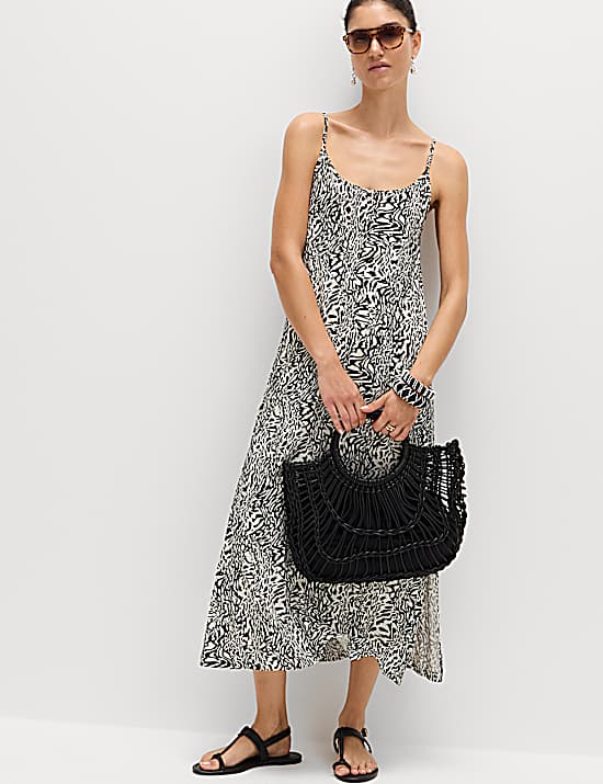 Tailored Striped Longline Waistcoat