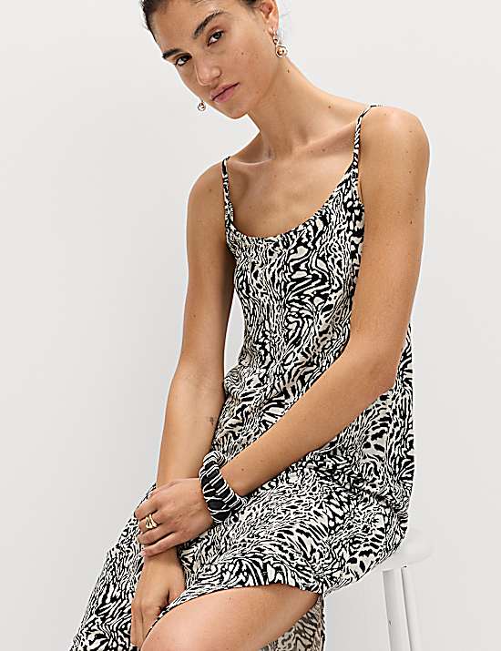 Tailored Striped Longline Waistcoat