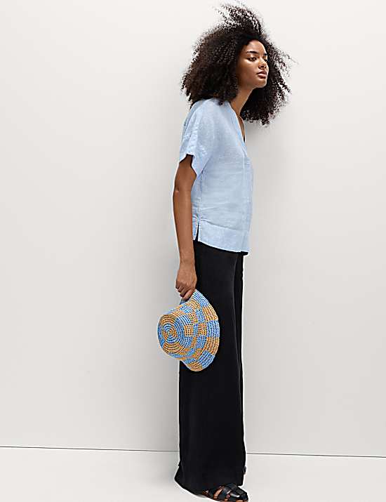 Tailored Striped Longline Waistcoat