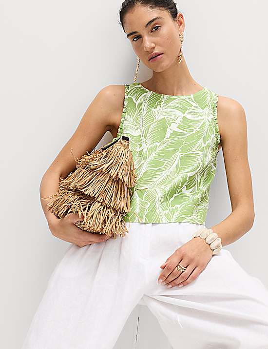 Tailored Striped Longline Waistcoat