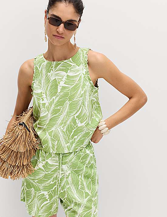 Tailored Striped Longline Waistcoat