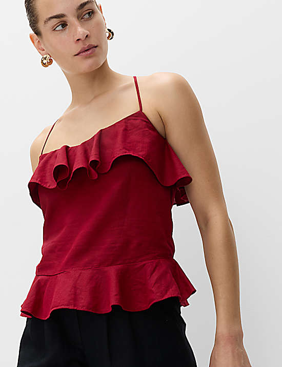 Tailored Striped Longline Waistcoat
