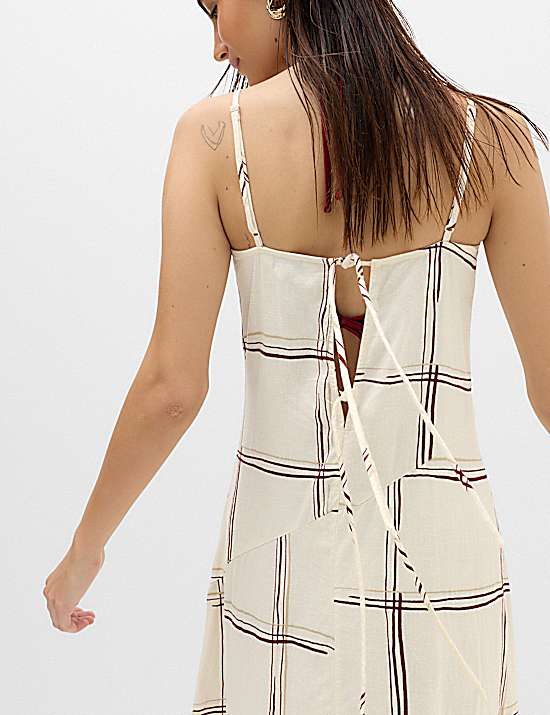 Tailored Striped Longline Waistcoat