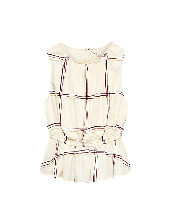 Tailored Striped Longline Waistcoat