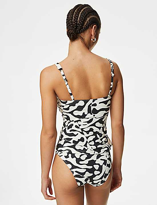 Tailored Striped Longline Waistcoat