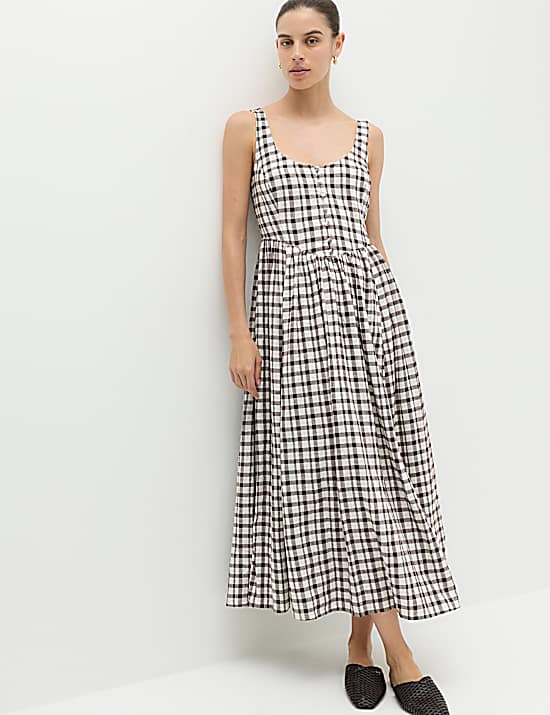 Tailored Striped Longline Waistcoat
