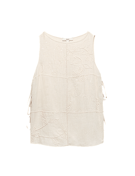 Tailored Striped Longline Waistcoat