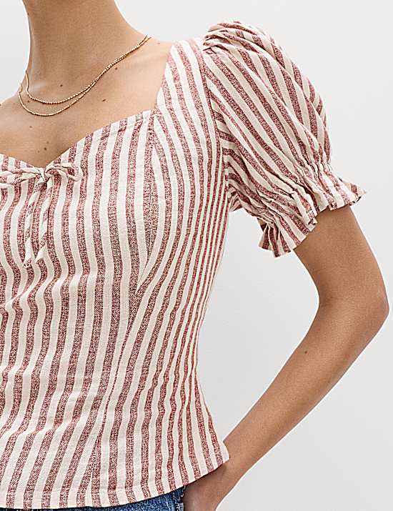 Tailored Striped Longline Waistcoat