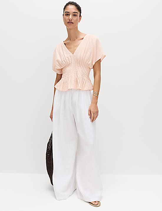Tailored Striped Longline Waistcoat