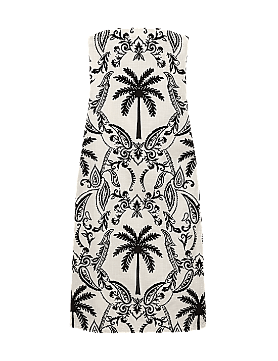 Tailored Striped Longline Waistcoat