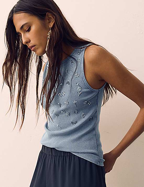 Tailored Striped Longline Waistcoat