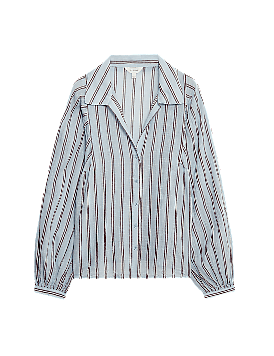 Tailored Striped Longline Waistcoat