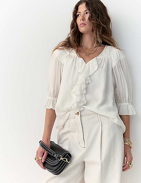 Tailored Striped Longline Waistcoat