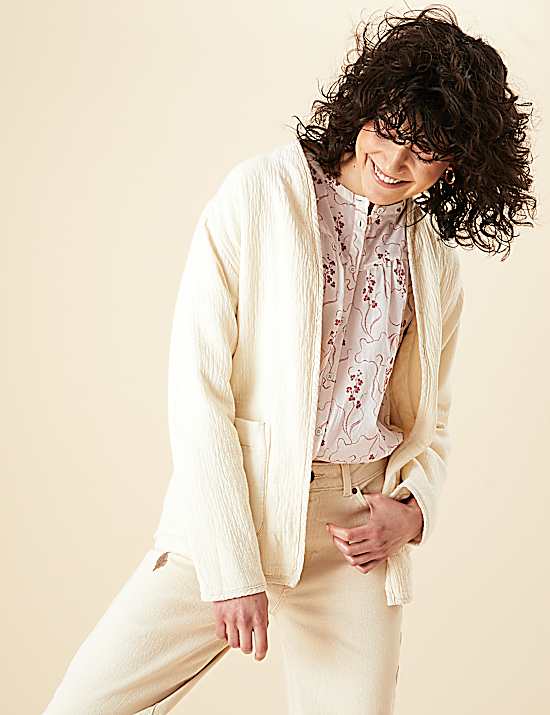 Tailored Striped Longline Waistcoat