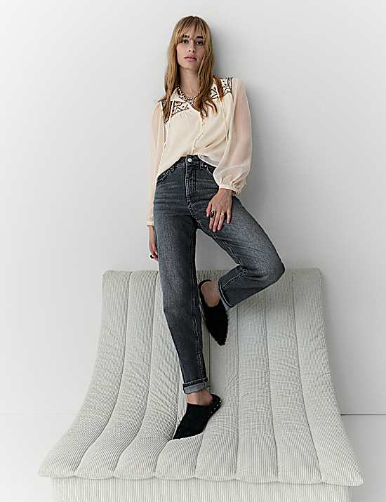 Tailored Striped Longline Waistcoat