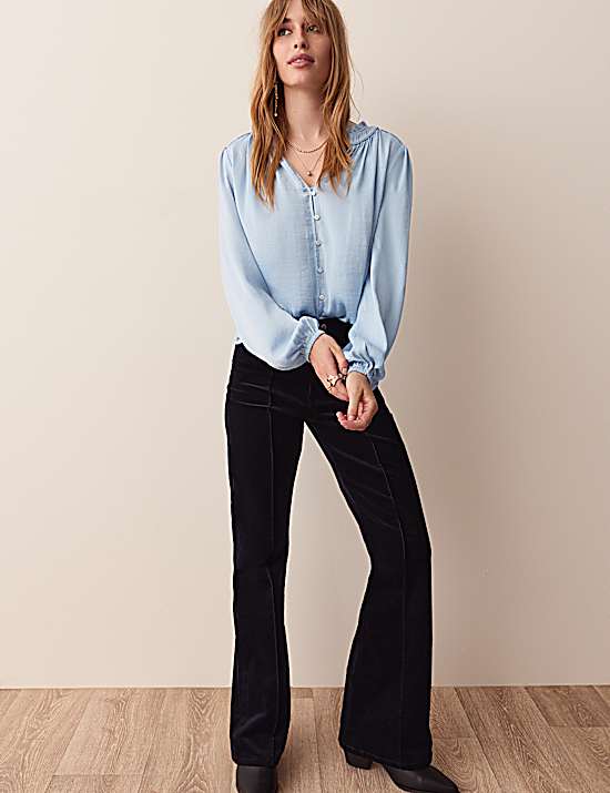 Tailored Striped Longline Waistcoat
