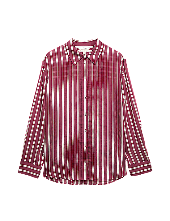 Tailored Striped Longline Waistcoat